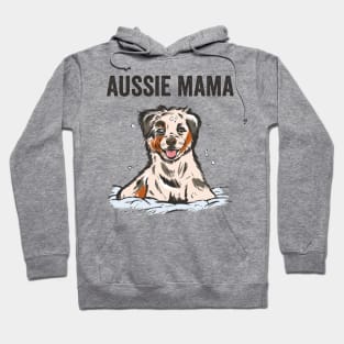 Australian Shepherd Dog Mom Hoodie